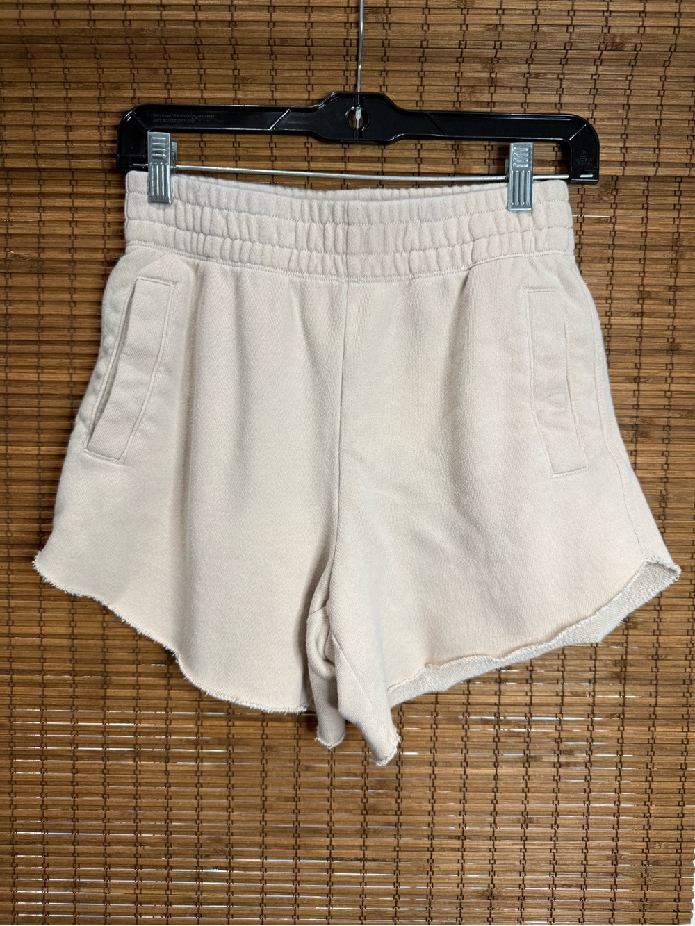 Aerie Women’s Elastic Waist Casual Shorts - Cream